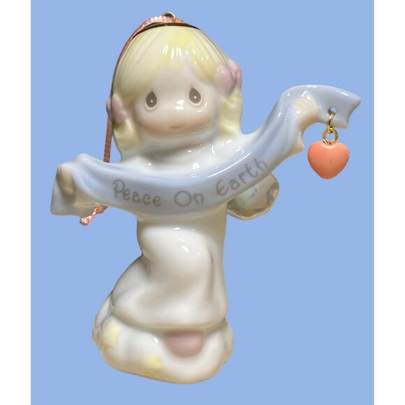 Avon Precious Moments Peace on Earth  Angel Ornament - Picture 2 of 11